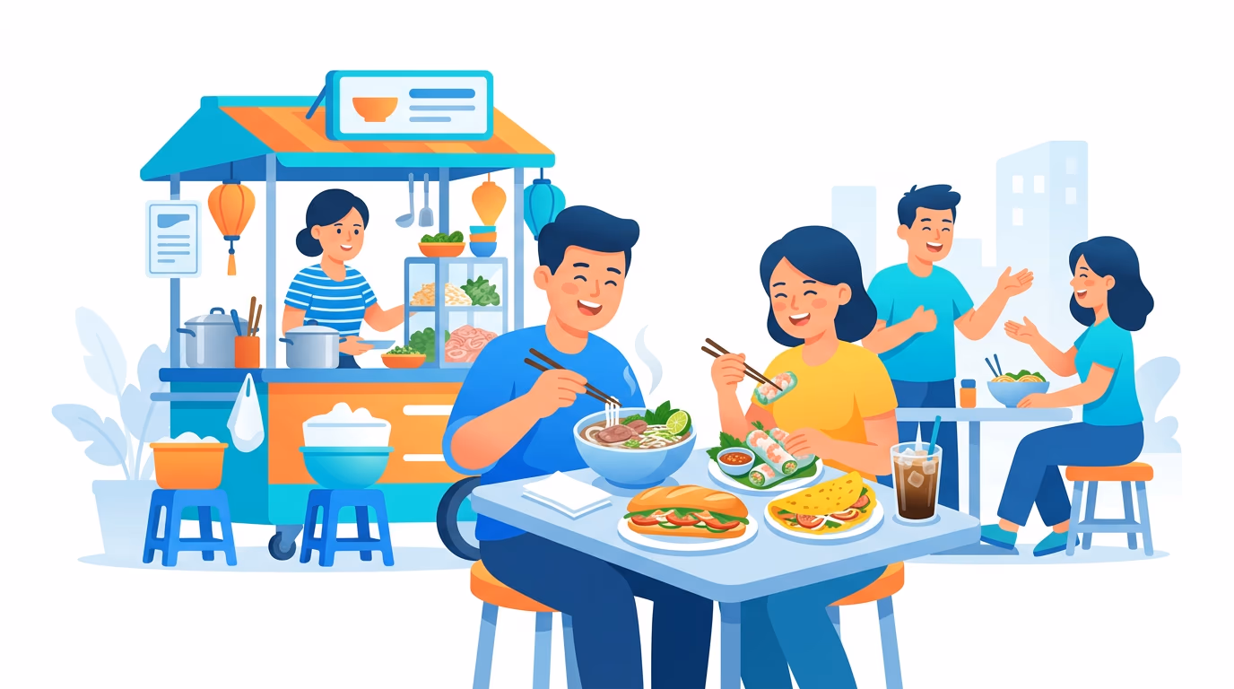 Chủ đề Ẩm thực đường phố Việt Nam