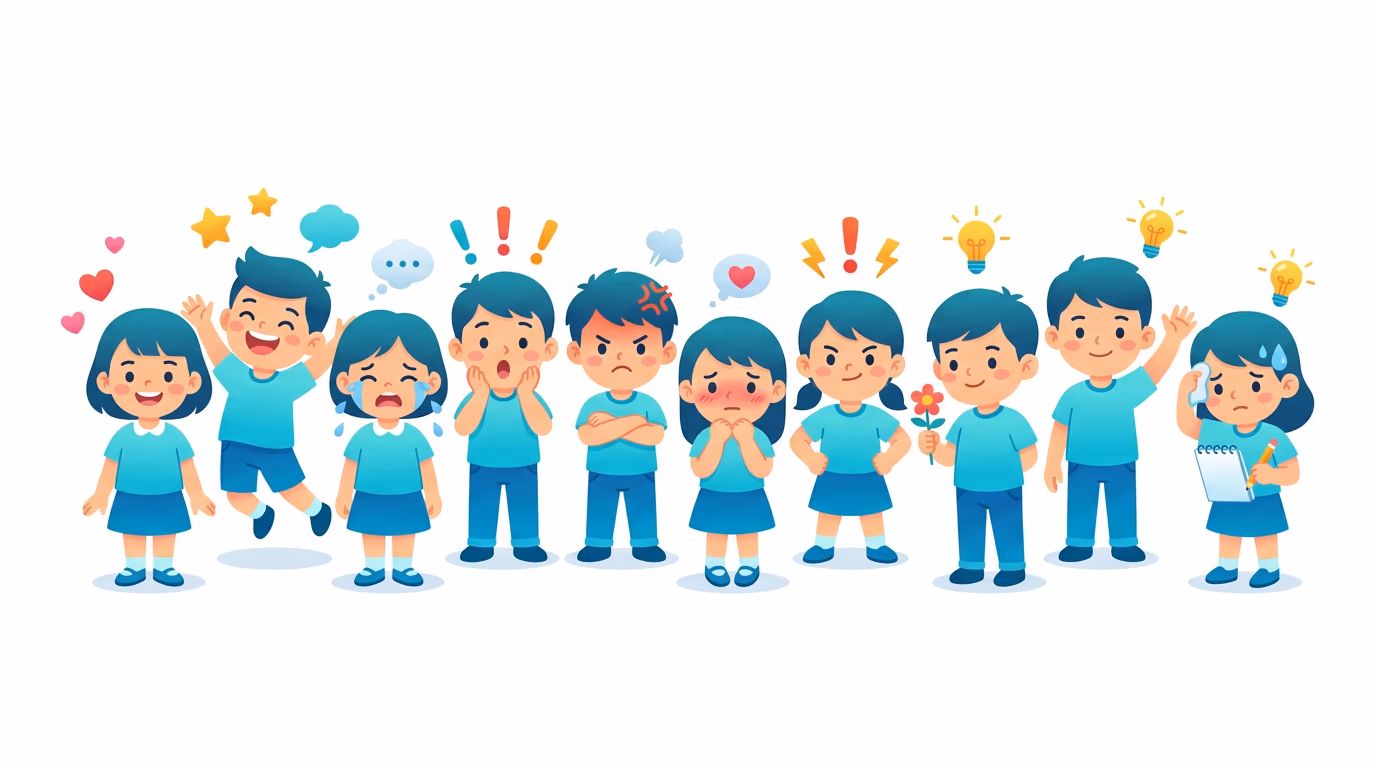 Chủ đề Cảm xúc & tính cách cơ bản